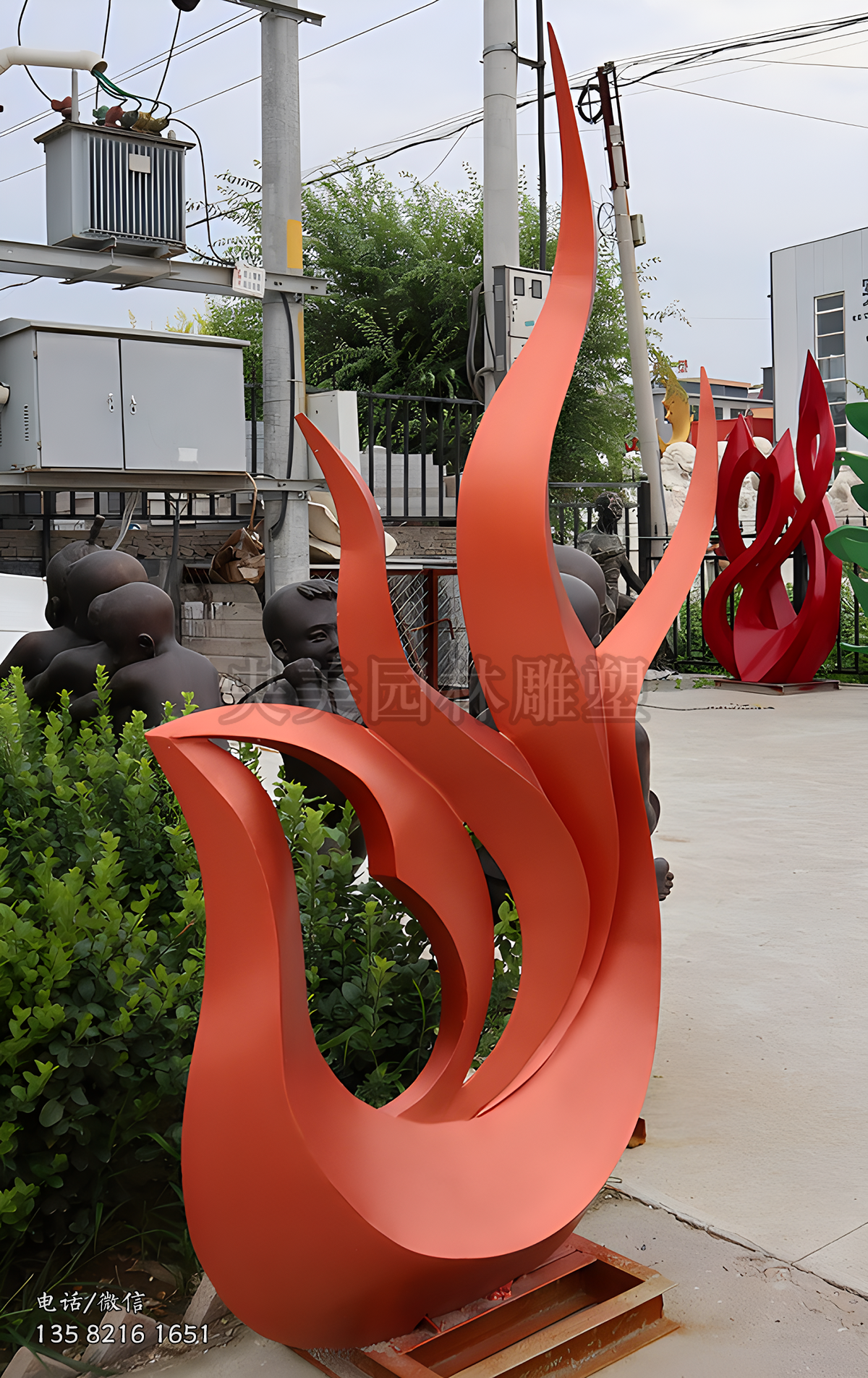 鳳凰不銹鋼雕塑