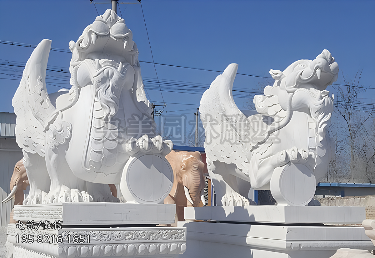 訴訟公正獬豸石雕