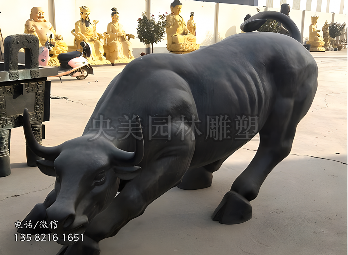 鑄銅華爾街牛雕塑
