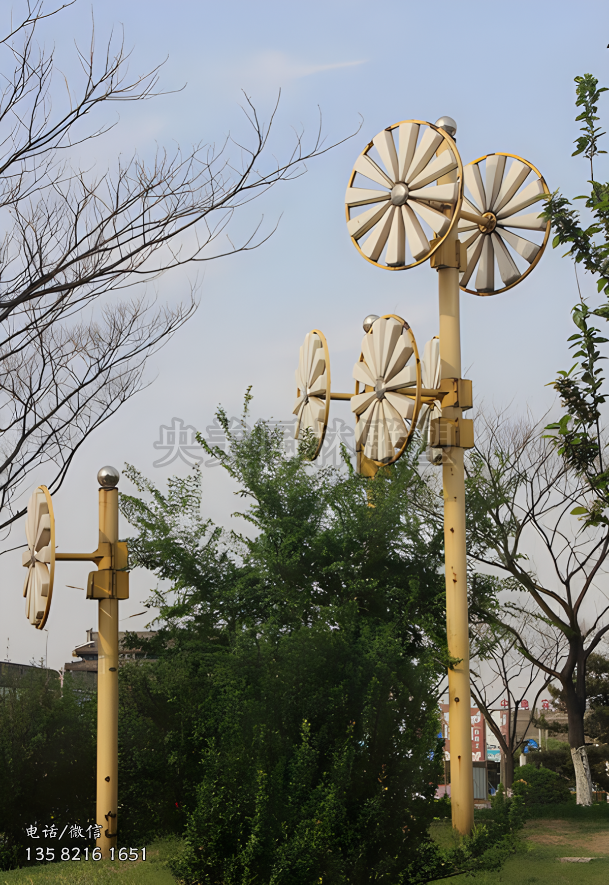 風(fēng)車裝飾景觀雕塑
