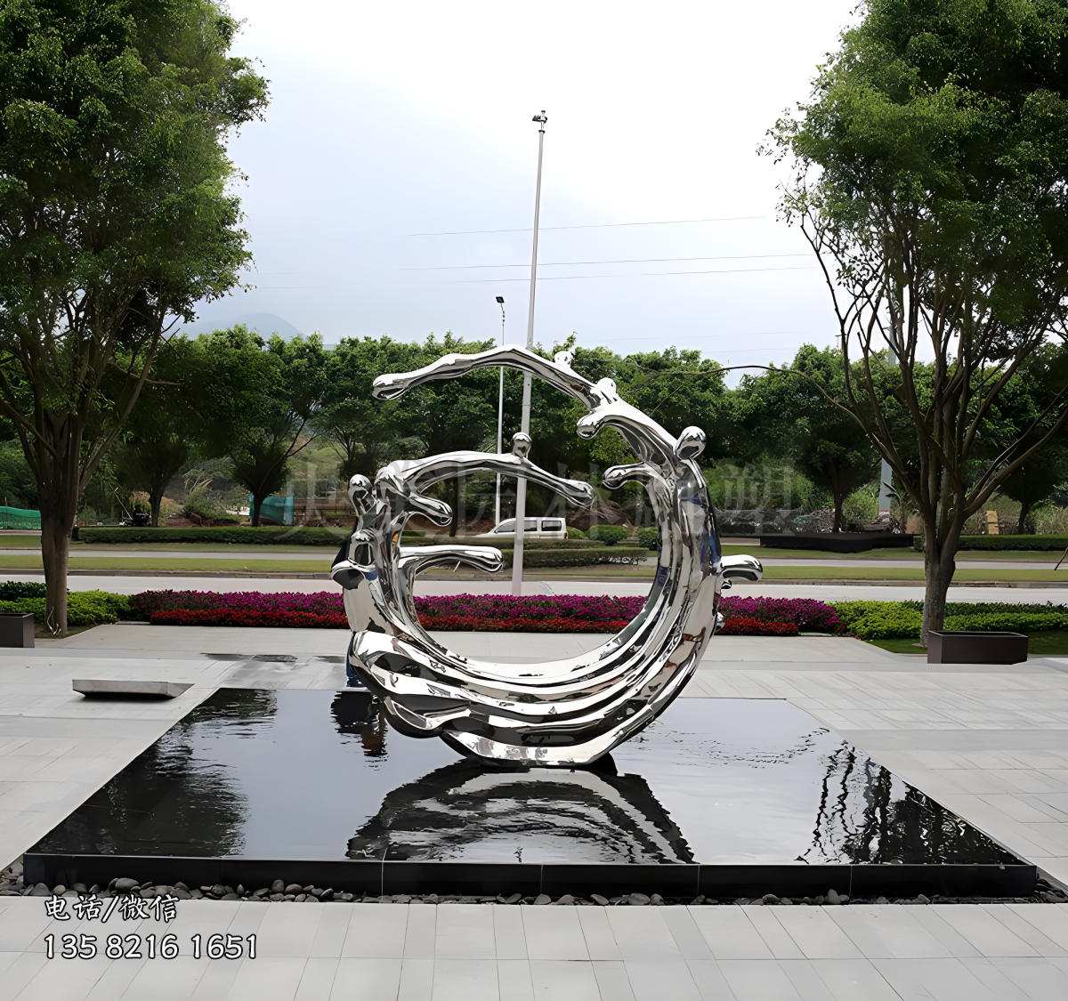 水景裝飾浪花雕塑